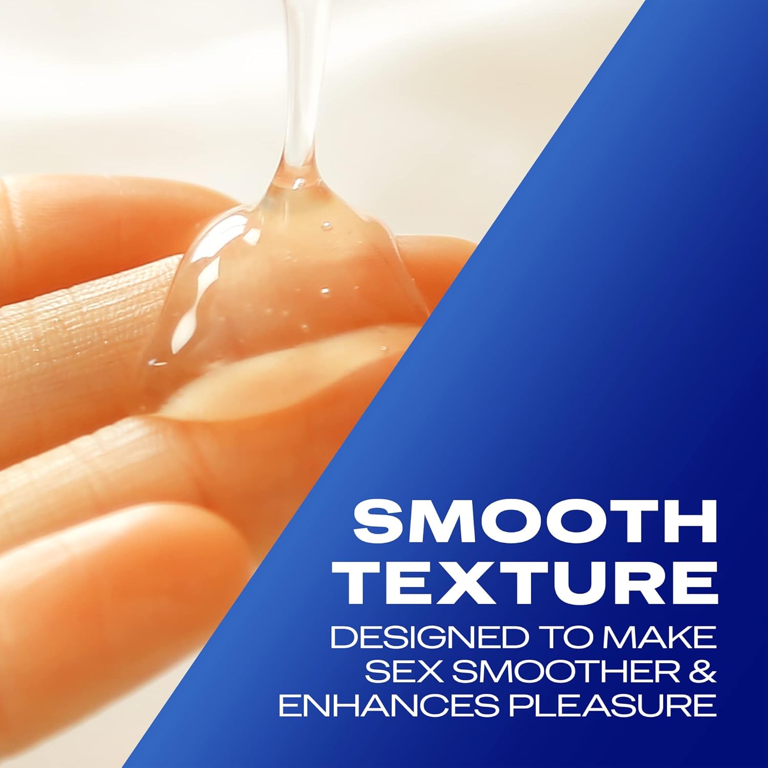 Durex Play Feel Water Based Lube, 250ml, Gentle, pH Friendly, Non Sticky, Non Staining, Unflavoured, Condom & Toy Compatible, Smooth Texture